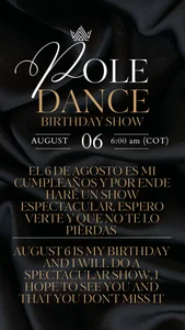 Emma_Lombardi BIRTHDAY SHOW AUG/06 ✨ Pic