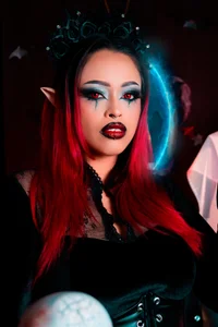 EvaaFoxxy1 😈 Costume on, control in my hands… can you handle it? Fotka 2