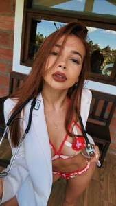 abbie_joness red haired nurse Pic