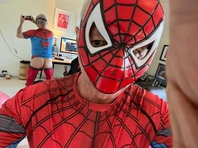 hotdadbod For My Sweetheart, Travis! ❤️ Enjoy! Your Spiderman รูป  5