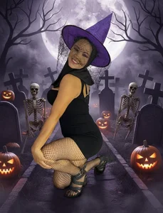 MalakChauriye come and celebrate Halloween with me Bilde