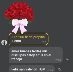 sasha_roldann The beautiful valentine's gift they send me Bilde