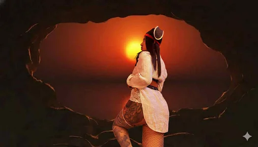 Kayla_foxxy pirate halloween Fotka 4