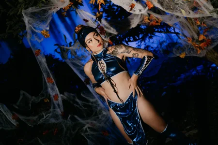 AmbarSantany: Kitana💙🤍 ( 5 фото)