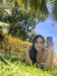 lynda_west In the mirror and nature🍃💜 Pic 7