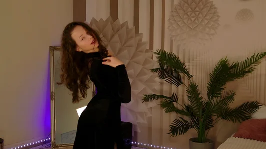 Anna_MonAmour Beauty in a black dress slika 8