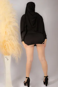 samaara_ Sexy black dress Bilde 4