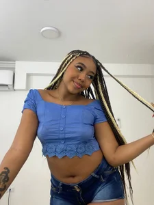 AngelaRoberts Wearing Blue 💎✨ Pic 5