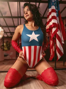 Mindy_sweety Ready to save the world? ❤️🤍🩵 Pic