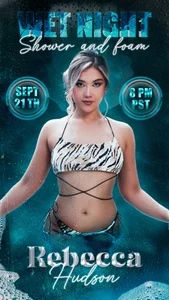 RebeccaHudson Wet night, shower and foam Immagine 