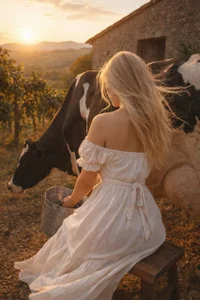 IsabellaDeRosa gentle morning on the farm зображення