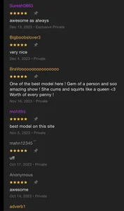 sassy_horny Review of my private it means a lot 💋 Pic