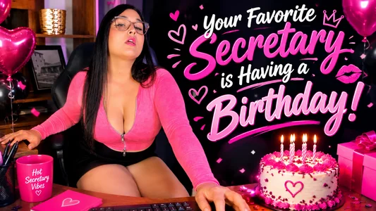 Aslii_Smith Happy birthday, secretary. Pic