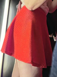 1Sweetnina Loving my red skirt Pic 9