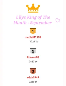 LilyOrion: KING APPRECIATION ALBUM ( фото)