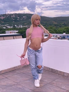 AmberCollens: barbie pink 🎀 ( 5 фото)