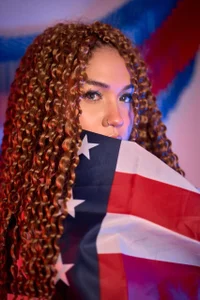 Angela_Taylorr Red, White & Sexy! ❤️🤍💙 Pic