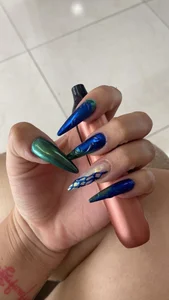 AzulSuccubus: My nails ( 9 фото)