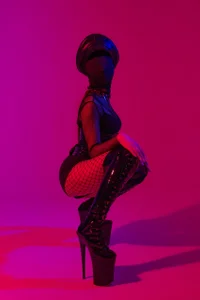 Reed_Fox sharp heels and a leather raincoat  5টি ছবি