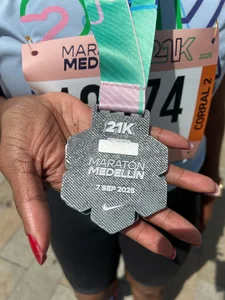 EvaFoxter My first 21 k Marathon Immagine  2