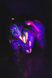 arisantana Body paint 😈🤡🖌 Pic 6