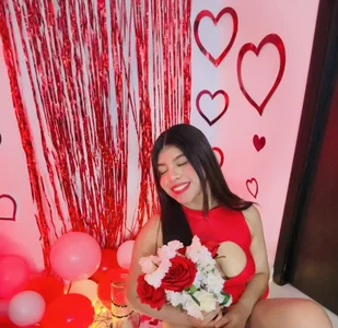AmandaBrooks_18: Valentine’s Day 🌹 ( 5 фото)
