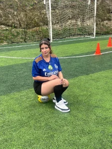 EngelStone 💚🤍A football day with me Bilde 4