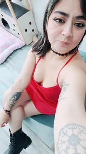 LylaVixxen Red dress 🍓 Pic 3