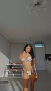 kawaiibabypie1 White bikini set Pic 2