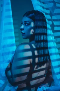 GabyRhodes Blue night 🎇  3টি ছবি