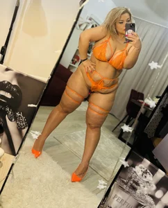 ZoeMesmerize: 🍊🍊🍊ORANGE Lingerie n stilettos 👠🔥 ( 7 фото)