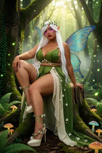 JennaDavom Sexy forest fairy Pic 4