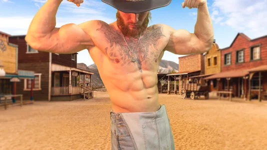 rusbigpaul cowboy style Foto