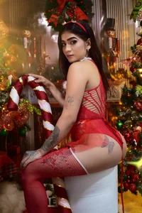 _Grace_turner_のSanta arrived...and so did I!! 🎄🎅 MERRY CHRISTMASの 5枚の写真