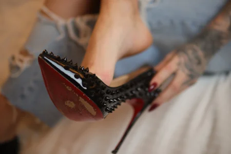 venusinylons leather heels  2. fénykép