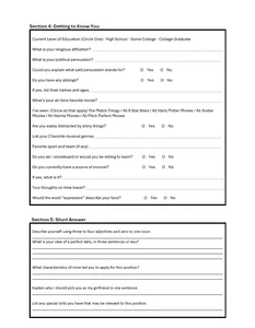 SwissDadbod kullanıcısının Girlfriend Application Form albümü -  2 fotoğraf