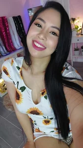 AsianSweetMilf summer "sunflower" dress Foto 5