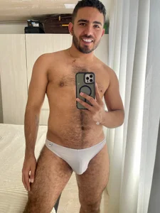 adamhairy White underwear Pic 2
