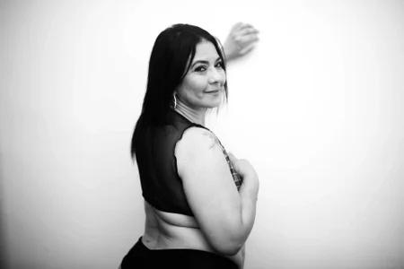 lindaesmeralda Sexy Black And White Foto