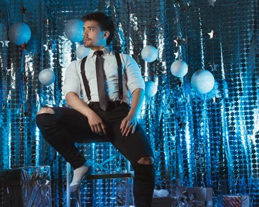 Ian_Daviz Christmas celebration. 🩵 Pic 2