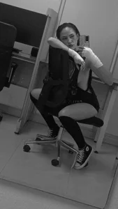 sexy_butterfly_1 Black and white Bilde