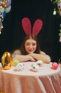 JulietaAlves Easter 🐰🌺 Pic