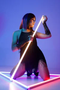 Scarleett_22: Neon Day ( 4 фото)