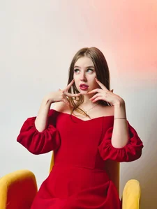 BanemAcard Lady in Red 💝 Pic 5