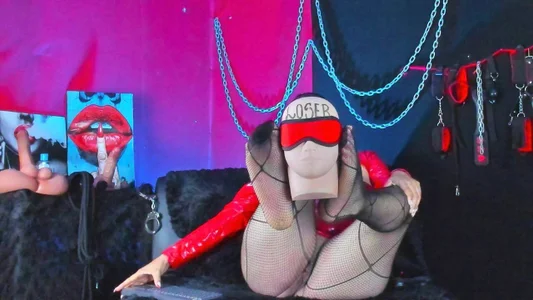 KatrinaStone middle finger and the tights of your goddess Εικόνα