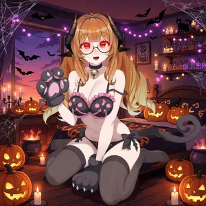 Meganhentai Happy halloween 🎃 รูป 
