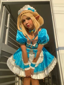 Petit-Rosse 🩵 ZELDA MAID 🩵☕️ Pic