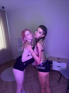 TameshaBetschart we're cool in neon Poză