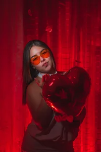 ArianaBaker valentine's day 사진