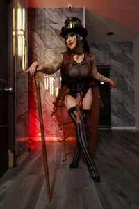 Charlotte_Germanotta_: Where steam awakens fantasies. ( 6 фото)